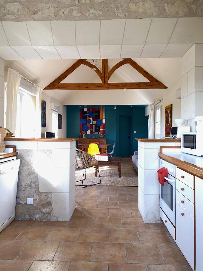 Gite de La Cale de la Clauderie Rigny-Ussé Extérieur photo