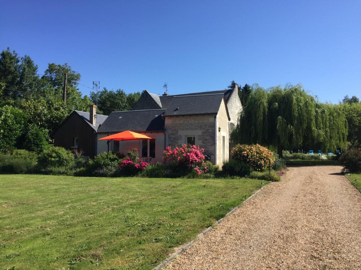 Gite de La Cale de la Clauderie Rigny-Ussé Extérieur photo