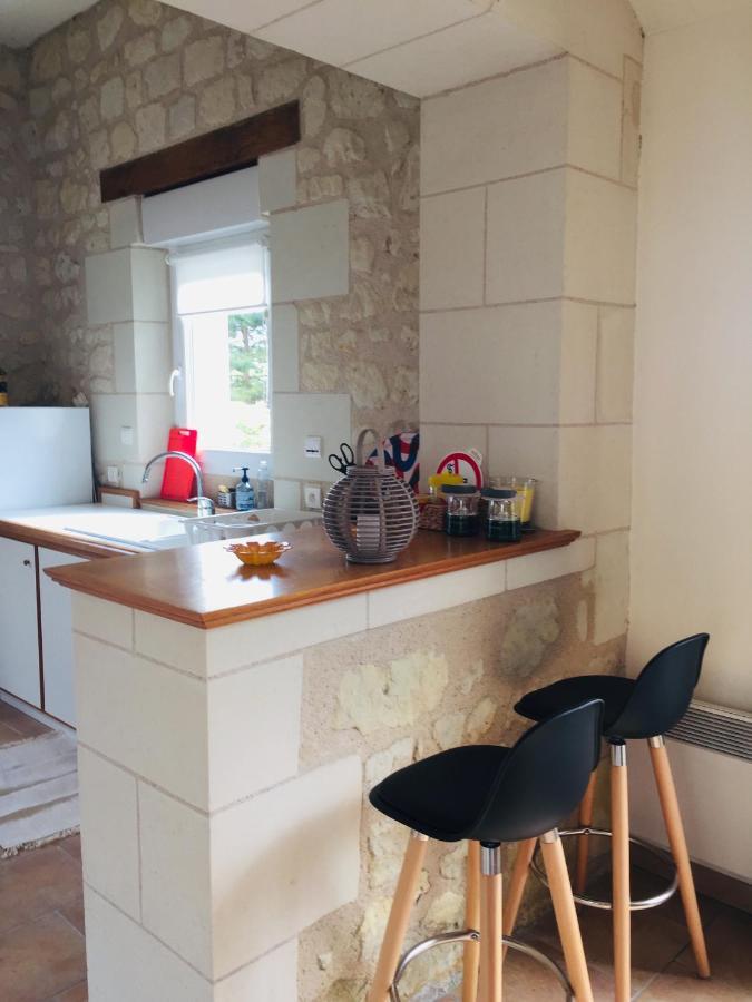 Gite de La Cale de la Clauderie Rigny-Ussé Extérieur photo