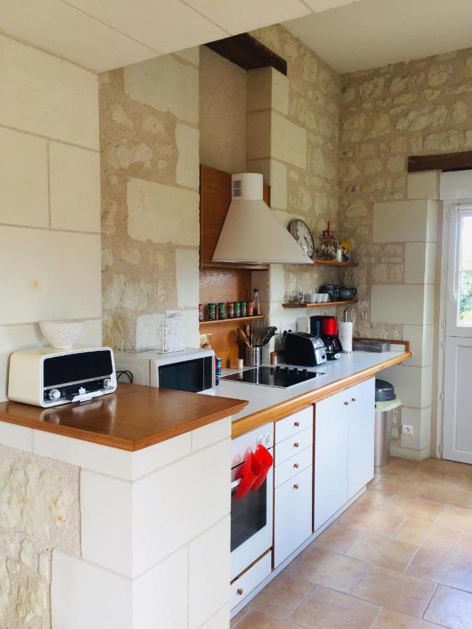 Gite de La Cale de la Clauderie Rigny-Ussé Extérieur photo