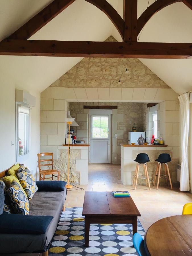 Gite de La Cale de la Clauderie Rigny-Ussé Extérieur photo