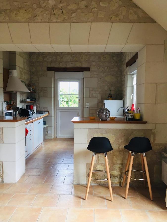 Gite de La Cale de la Clauderie Rigny-Ussé Extérieur photo